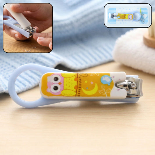 Cute Cartoon Owl Design Baby Nail Clipper (1 Pc)