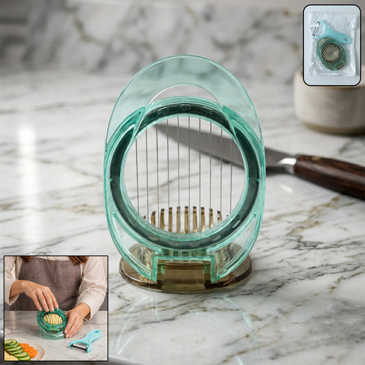 Multifunction Vegetable Cutter Slicer Set (2 Pc Set)