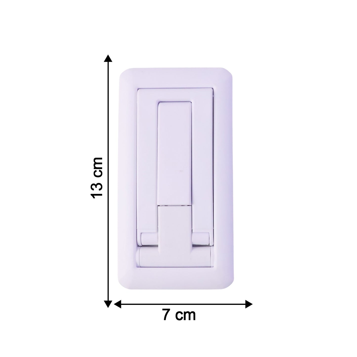 Foldable Plastic Mobile Phone Holder Stand Adjustable Desk Stand For Office (1 Pc)