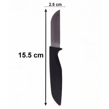 Kitchen Knife Set With Ergonomic Handles Stainless Steel Chef Knives (12 Pc)