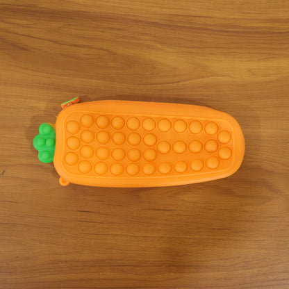 Pop It Pencil Pouch With Zipper (1 Pc)