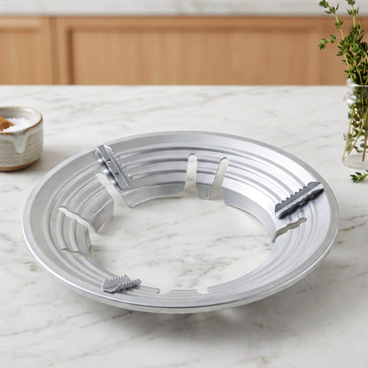 Gas Stove Burner Stand Stainless Steel Wok Support Ring And Trivet (1 Pc)