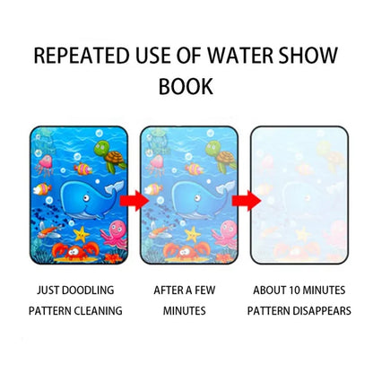 Magic Water Coloring Book  Reusable Mess-free Fun For Kids  Inventive Play