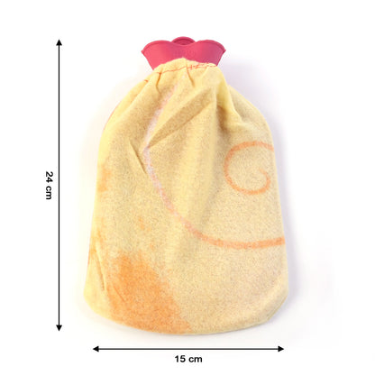 Reusable Hot Water Bag With Soft Fabric Cover (1 Pc)