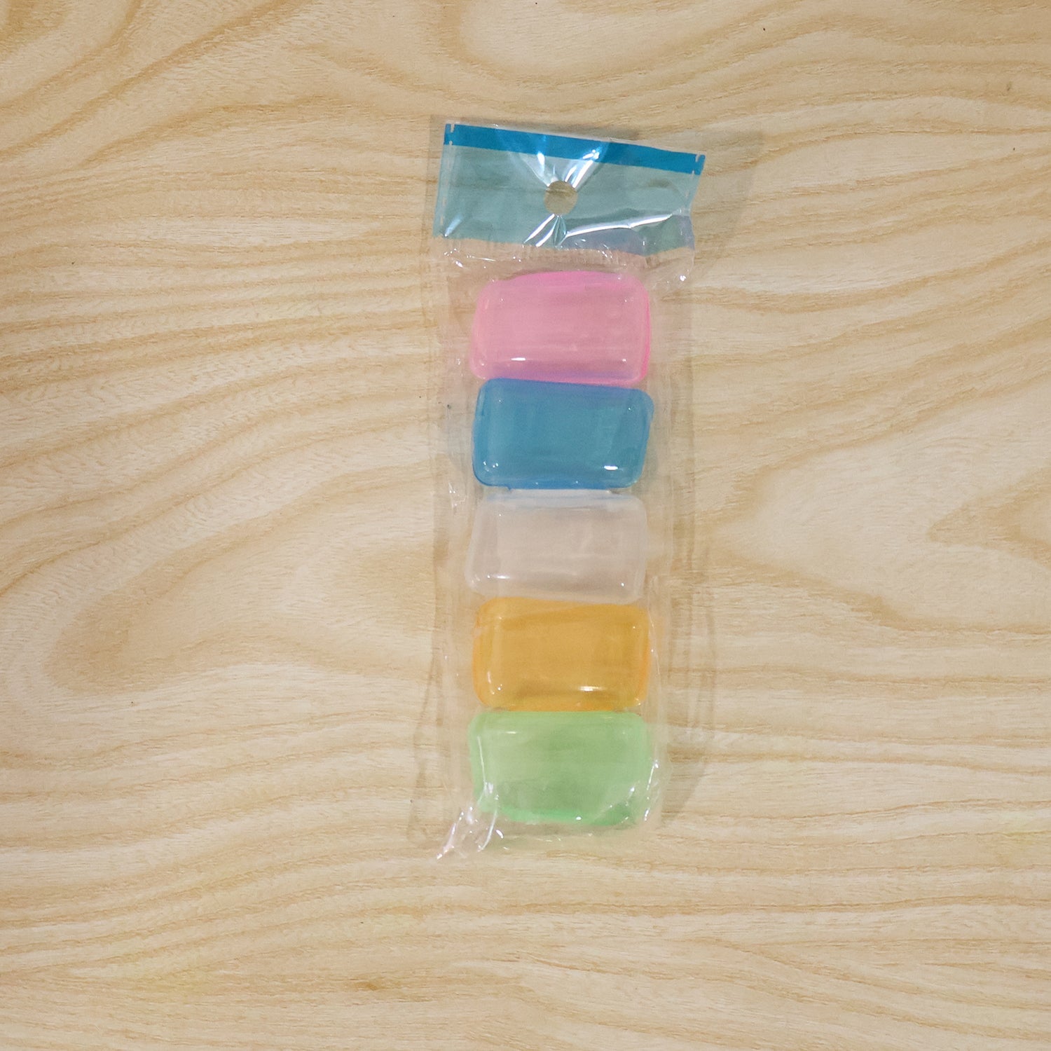Toothbrush Head Cover Caps Anti Dust Travel Brush Protector (5 Pcs)