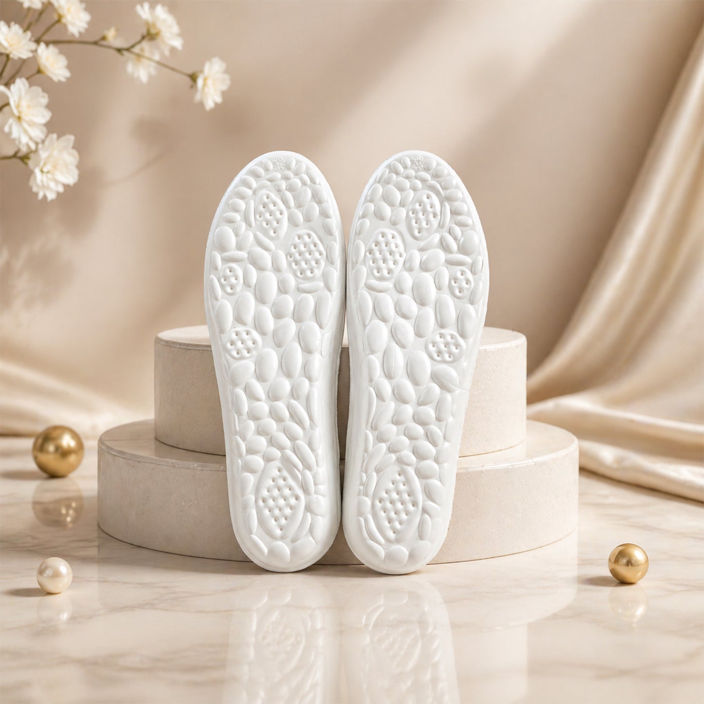 Lightweight Printed Foot Insoles For Daily Use (1 Pair 35 To 36 Size)