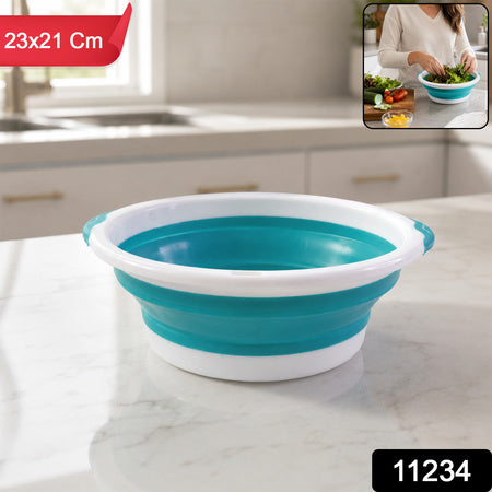 Foldable Collapsible Utility Basket (23x21 Cm)