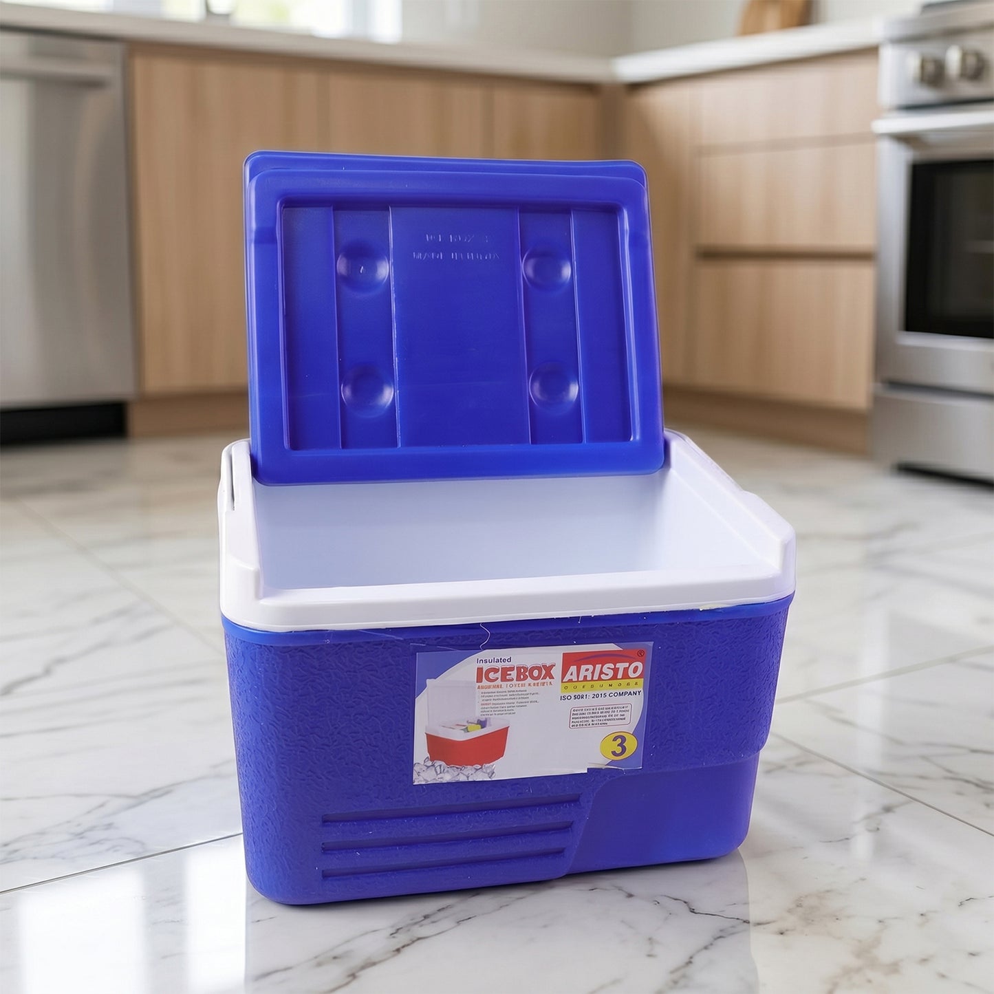 Heavy Duty Insulated Ice Box (1 Pc Blue  3ltr)