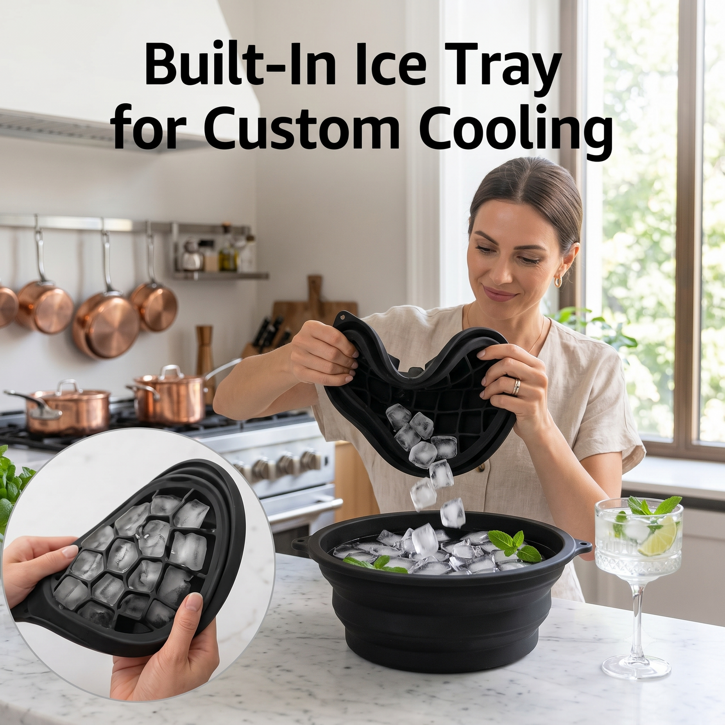 💎 Ice Face Bowl for Glowing Skin