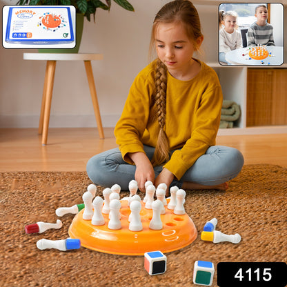 Plastic Brain Teaser Memory Chess Game (1 Set)