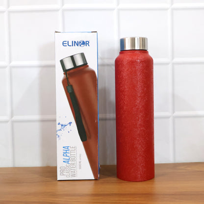 1000 Ml Stainless Steel Water Bottle Red Color (1 Pc)