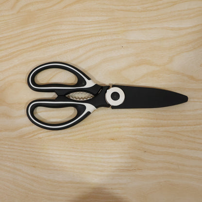 3 In 1 Multi-function Scissor Multipurpose Kitchen Scissors Steel Blades (1 Pc)