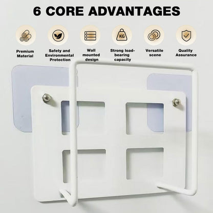 Wall Mount Wifi Router Bracket Holder Stand Shelf For Set Top Box (1 Pc)