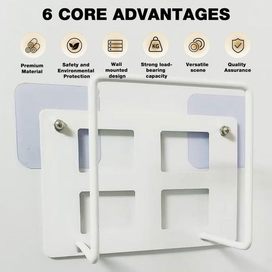 Wall Mount Wifi Router Bracket Holder Stand Shelf For Set Top Box (1 Pc)