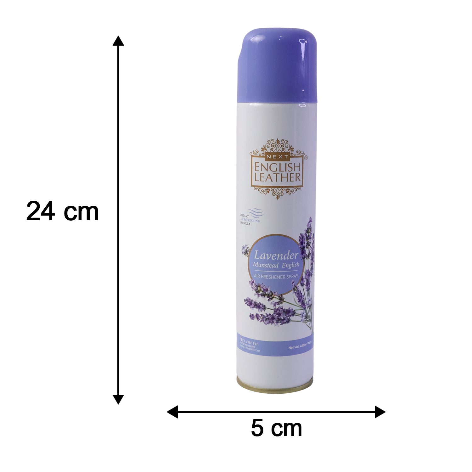 Next English Leather Lavender Air Freshener Spray For Home Office Room (220ml)