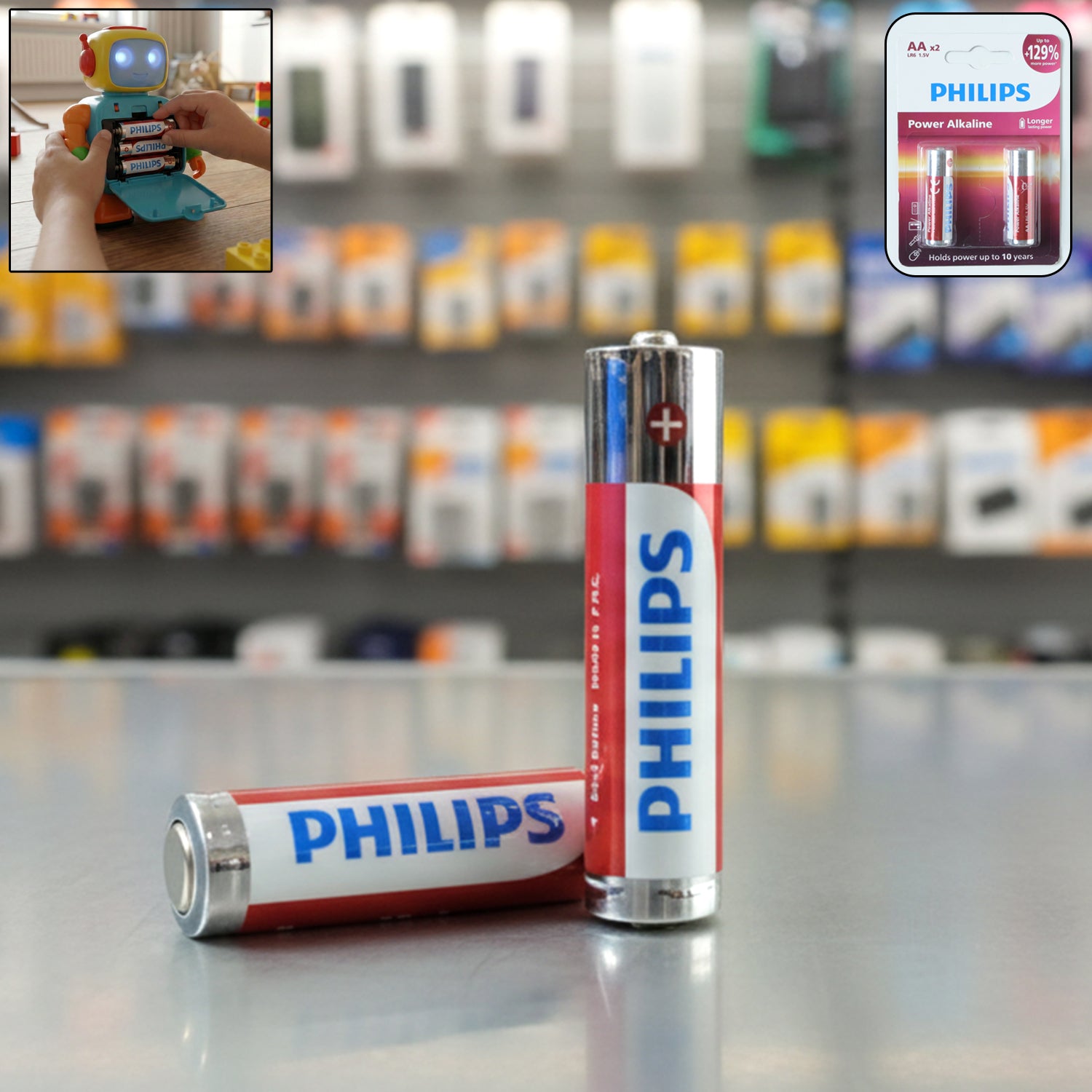 Aa Alkaline Batteries 2 Piece Pack