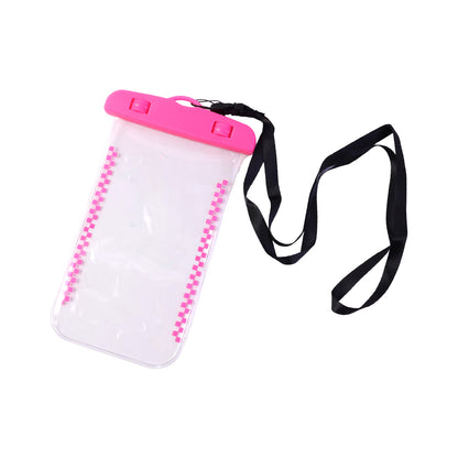 Waterproof Mobile Pouch Cover  1 Pc Universal Sealed Phone Case With Lanyard