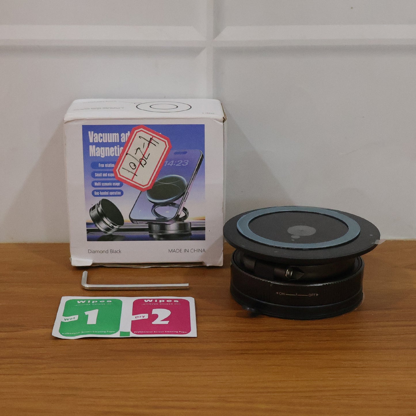 360 Rotatable Magnetic Mobile Phone Holder Stand (1 Pc)