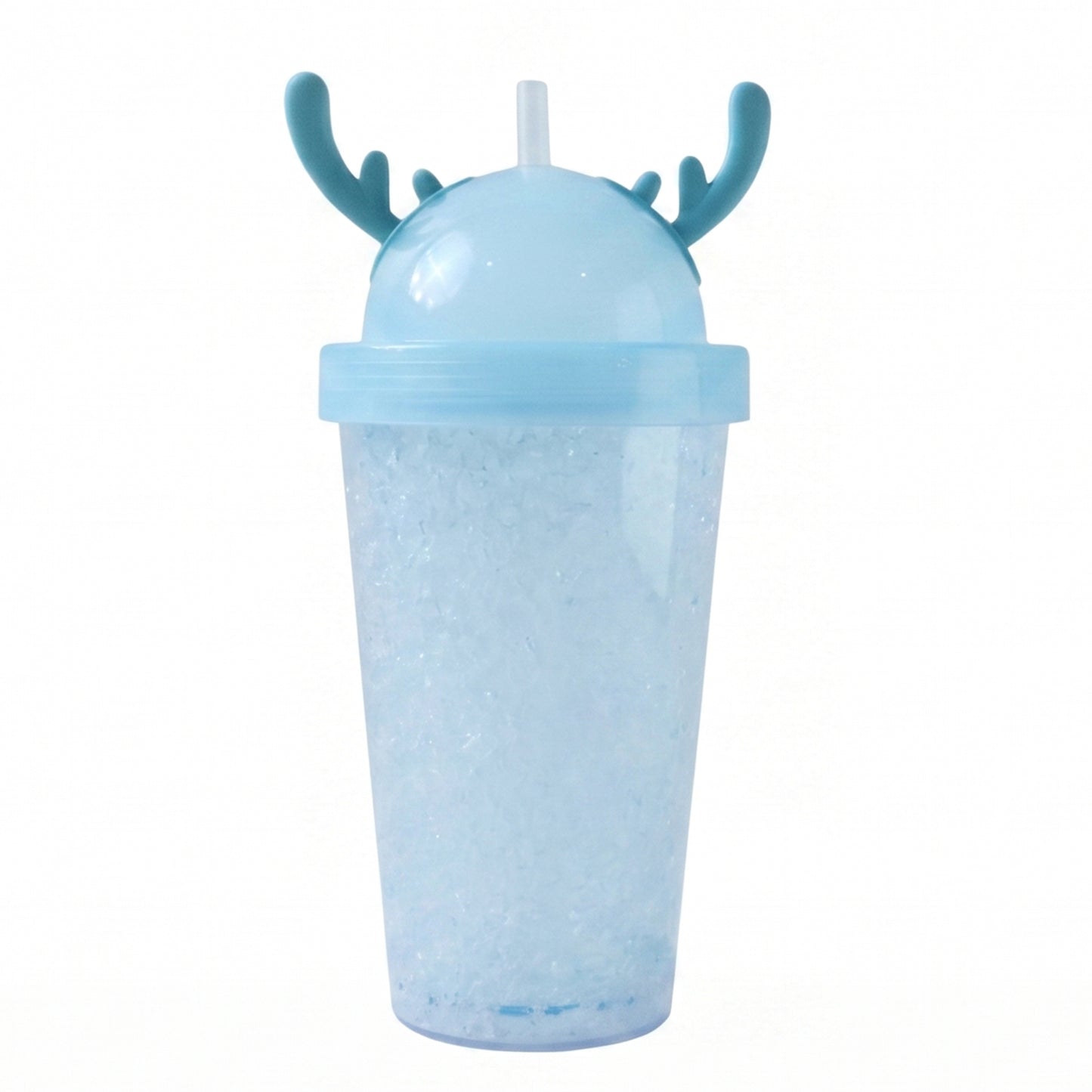 Stylish Swizzy Jelly Tumbler With Straw And Fun Lid (1 Pc 500ml)