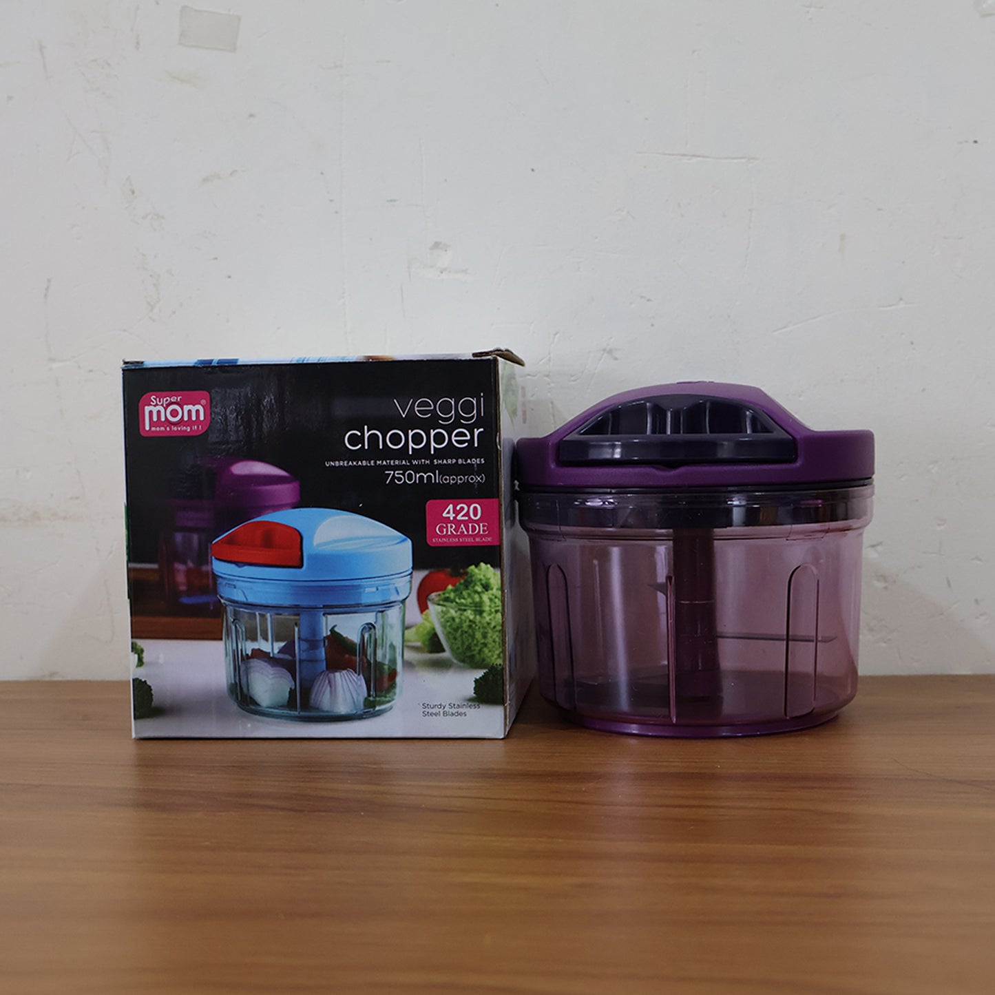 Supermom Handy Vegetable Chopper 750 Ml - (1 Pc)