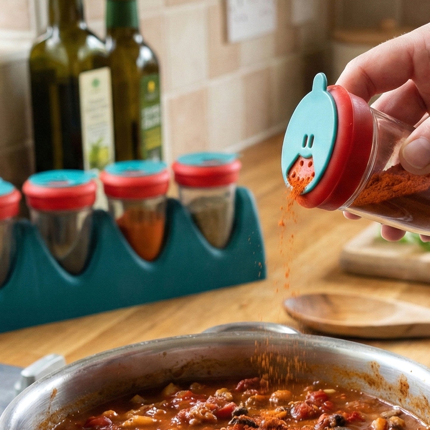 4-in-1 Multipurpose Spice Shaker Set (1 Set)