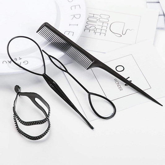Multi Purpose 4 In 1 Hair Styling Tool Kit