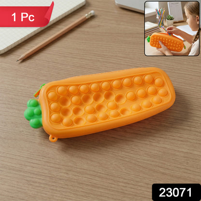 Pop It Pencil Pouch With Zipper (1 Pc)