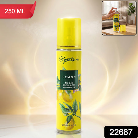 Signature Lemon Room  Car Freshener Spray 250 Ml