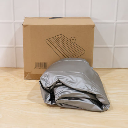 Portable Car Air Mattress Bed Set With Pump  Pillows Inflatable (Grey)