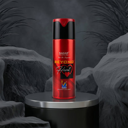 Sagar Beyond Heart Perfume Body Spray Deodorant For Men (200 Ml)
