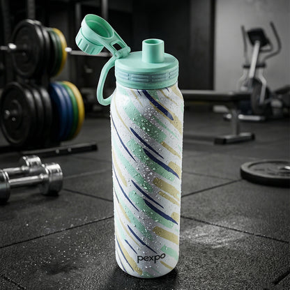 Pexpo Austin Art Stainless Steel Water Bottle 1000 Ml (1 Pc)