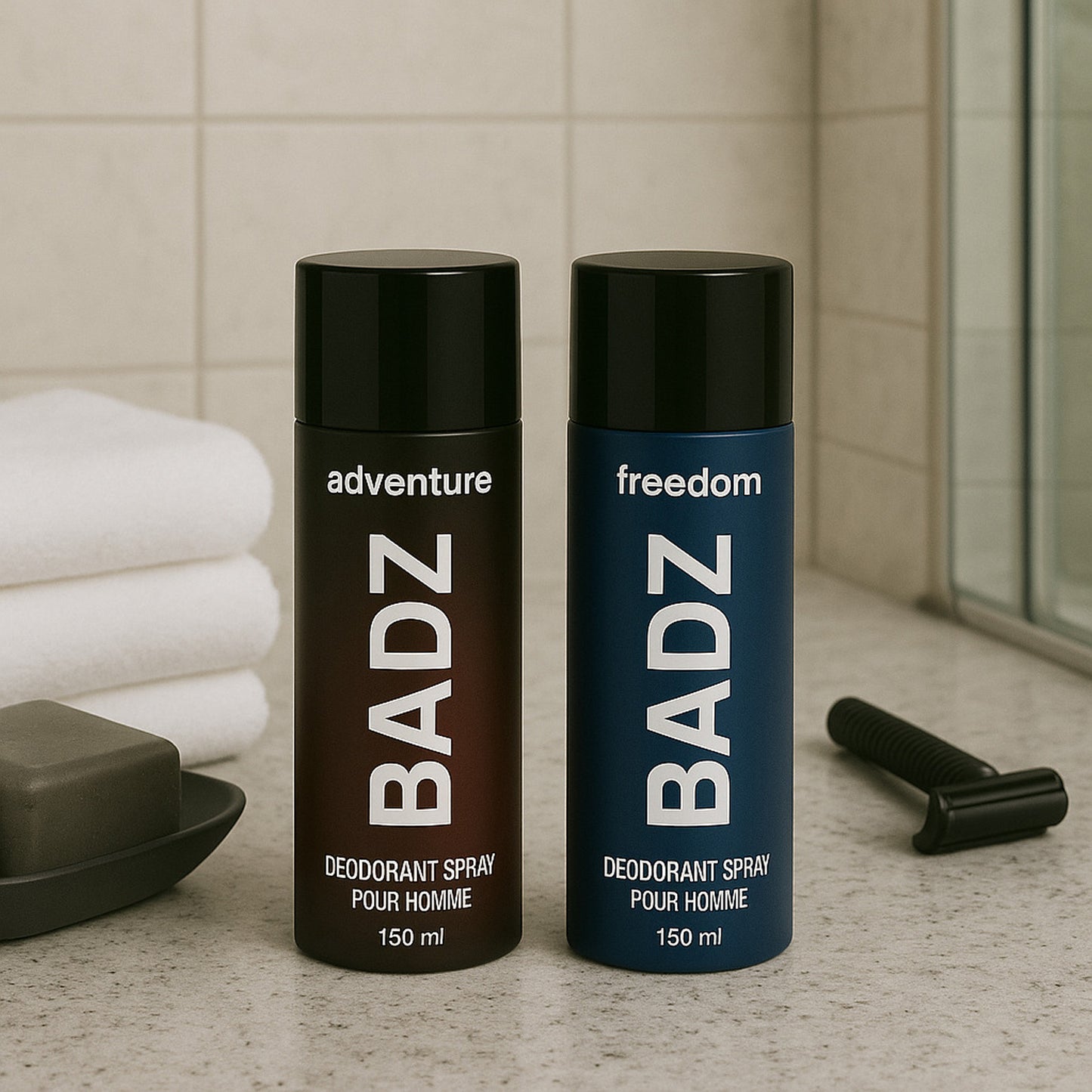 Mens Deodorant Body Spray 150ml (Adventure  Freedom Variant  1 Pc Random Mix)