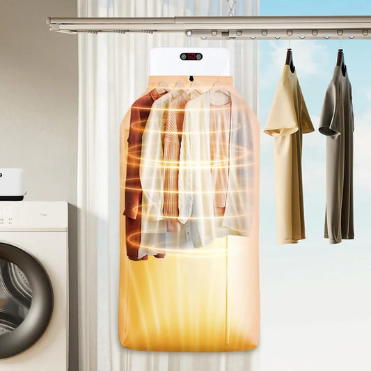 Portable Electric Clothes Dryer – Compact & Foldable for Quick Drying