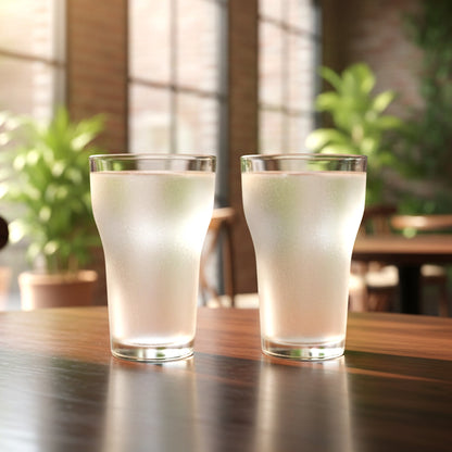 Prexo Unbreakable Plastic Drinking Water Glass (6 Pc Set 300 Ml Approx)