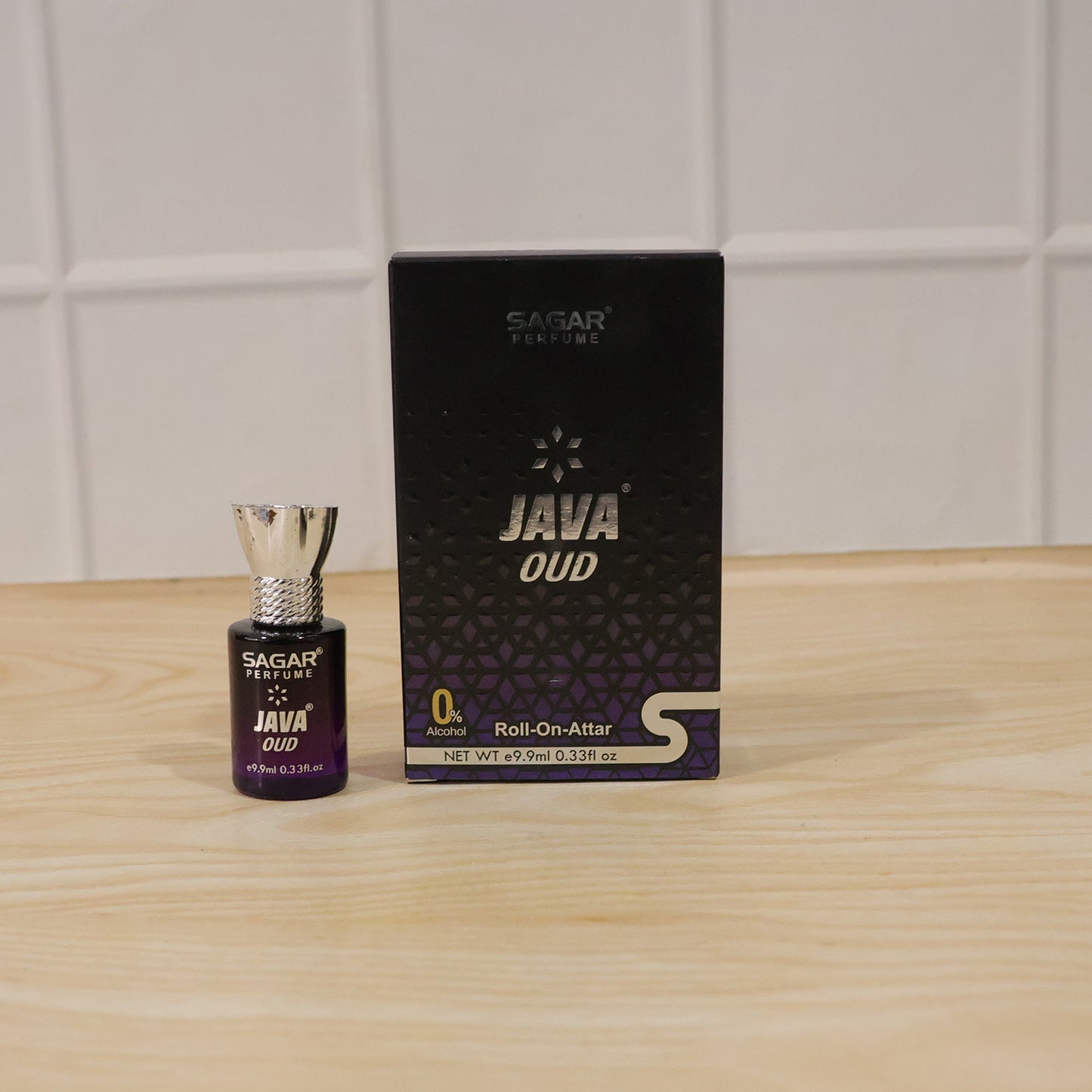 Sagar Java Oud Roll-on Attar Alcohol-free Perfume Oil For Men And Women (9.9 Ml)