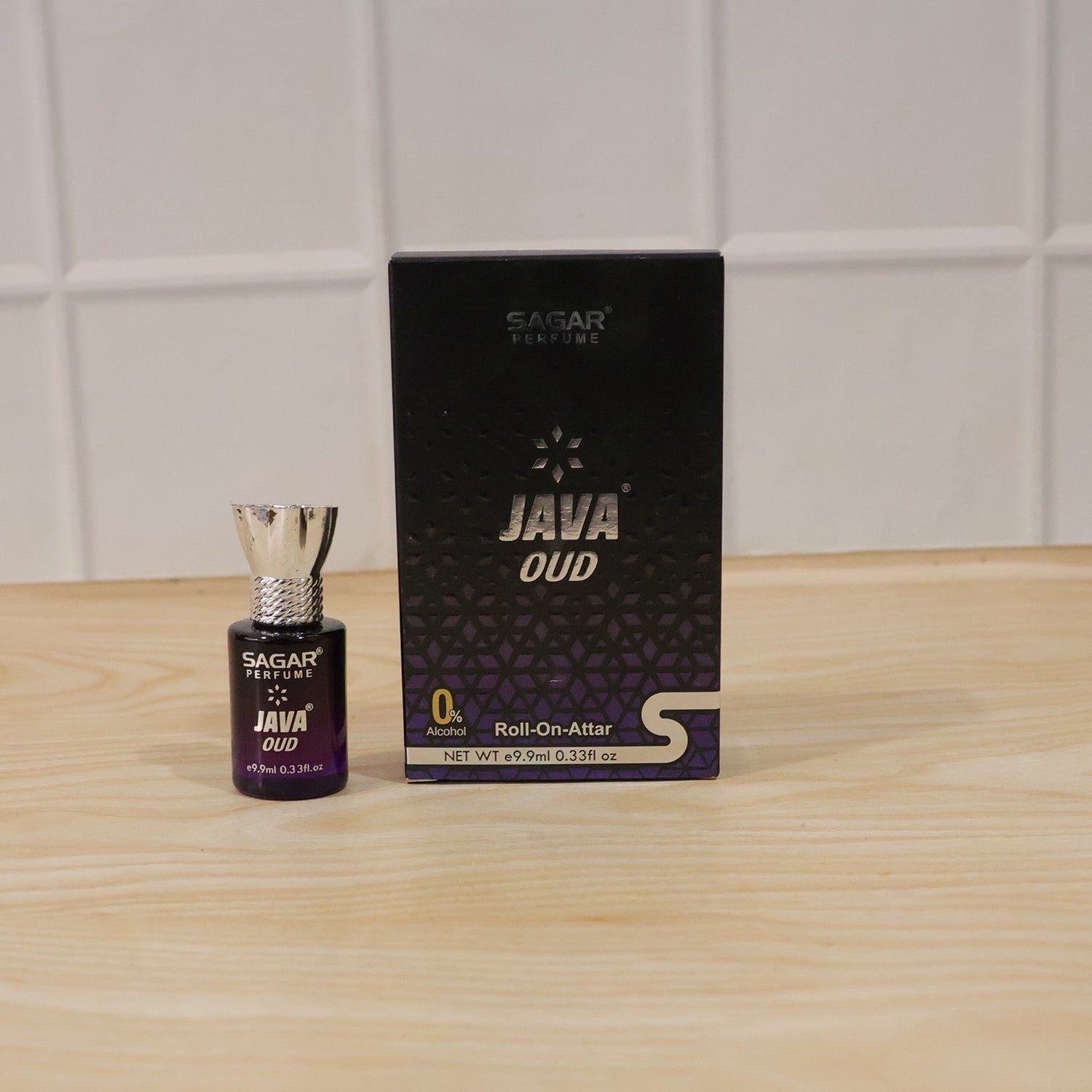 Sagar Java Oud Roll-on Attar Alcohol-free Perfume Oil For Men And Women (9.9 Ml)