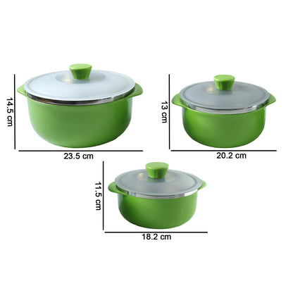 Signature Multipurpose Kitchen Serving Bowl (1000ml1400ml2200ml3 Pc Set)