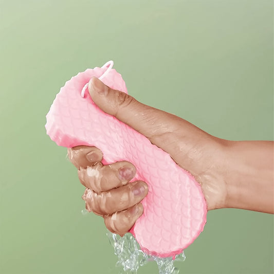 6234 Ultra Soft Exfoliating Sponge Dead Skin Remover Sponge For Body Face Scrubber For Women And Men