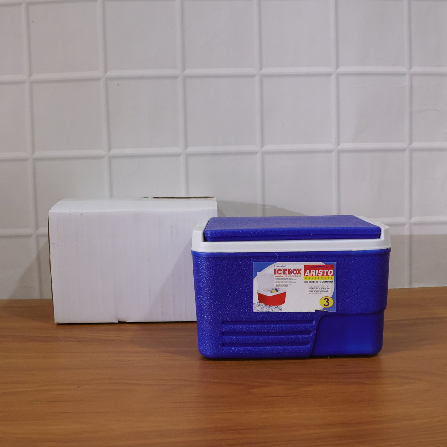 Heavy Duty Insulated Ice Box (1 Pc Blue  3ltr)