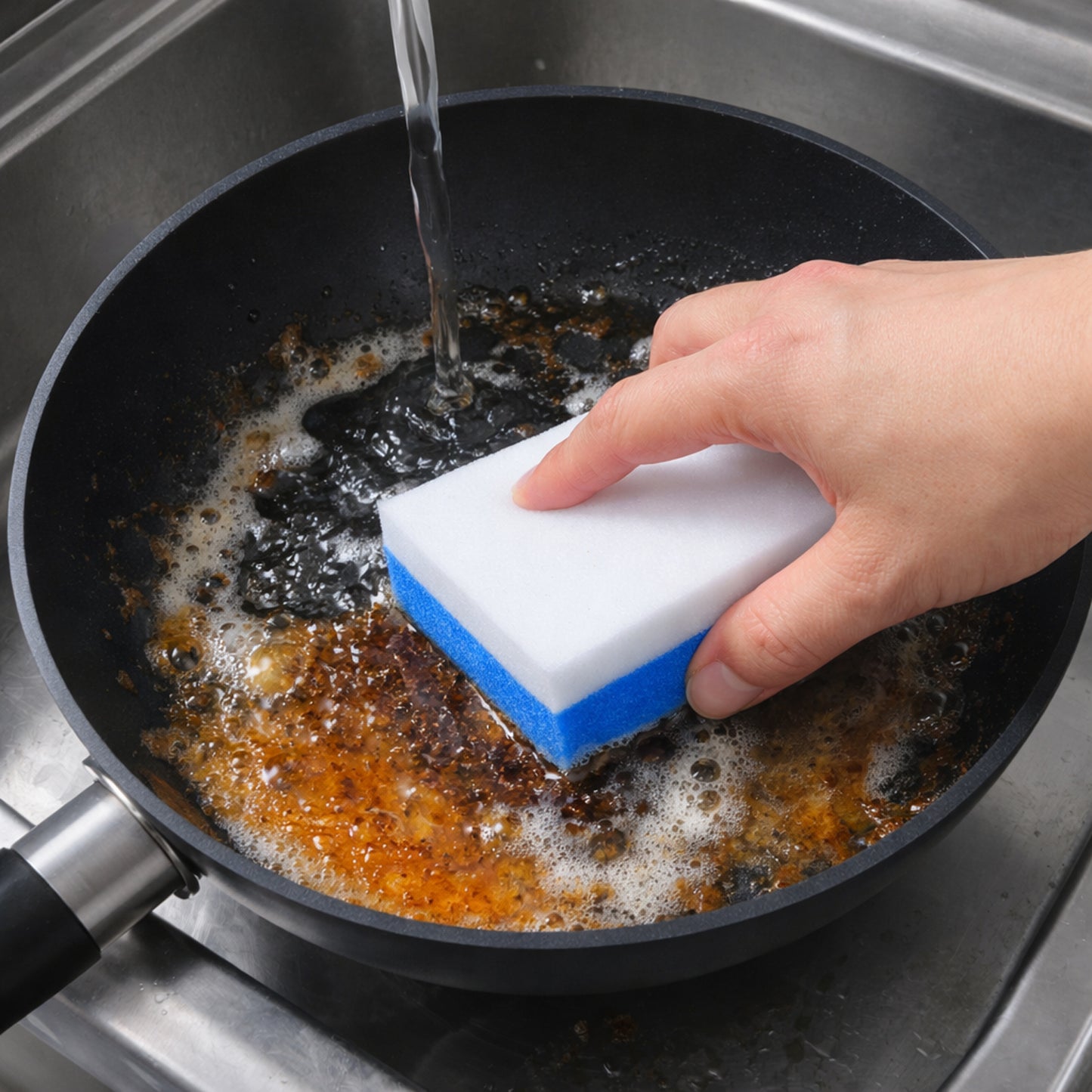 Dual Layer Cleaning Sponge Eraser Pads (2 Pc)