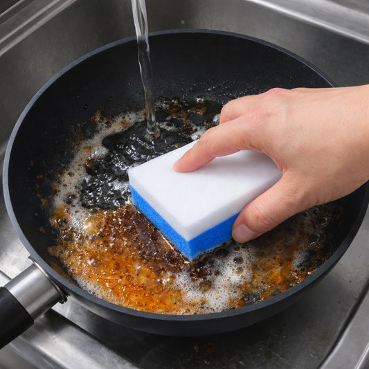 Dual Layer Cleaning Sponge Eraser Pads (2 Pc)