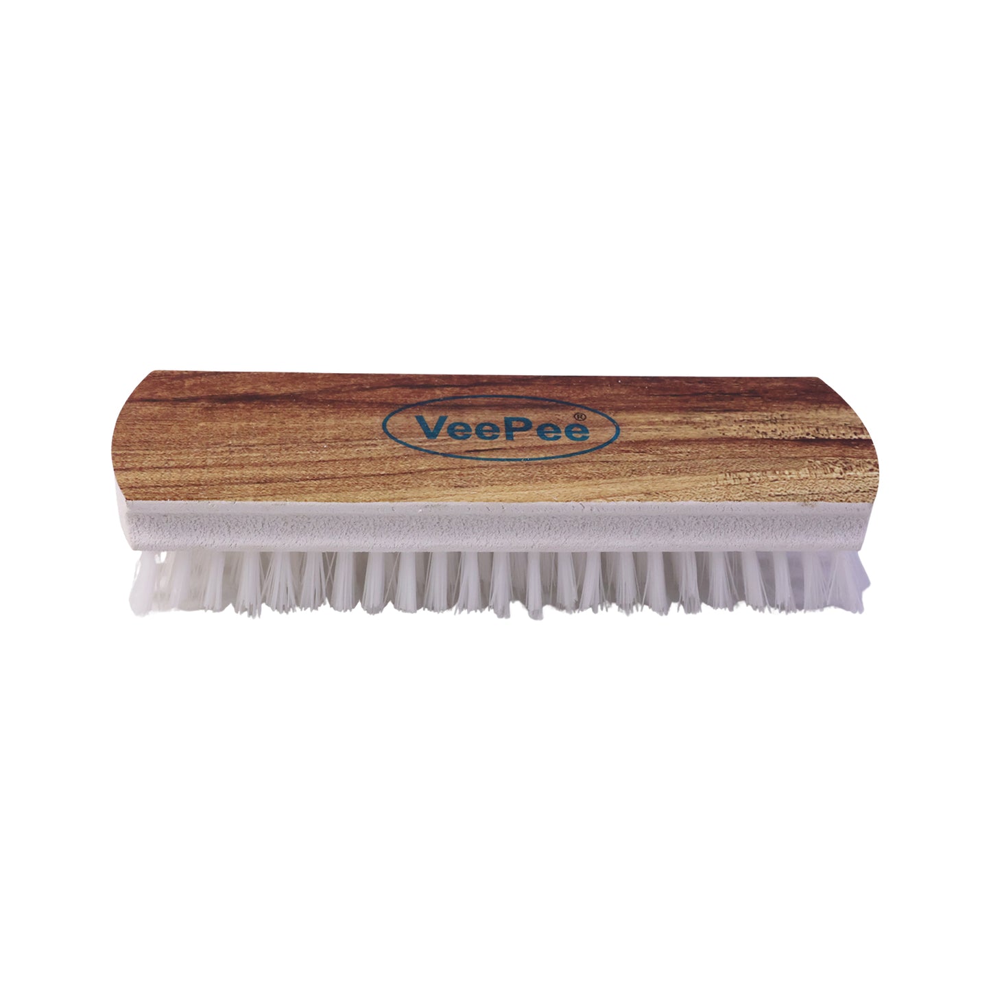 Veepee Cloth Washing And Cleaning Scrub Brush (1 Pc)  Heavy-duty Bristles With Wooden Finish Handle