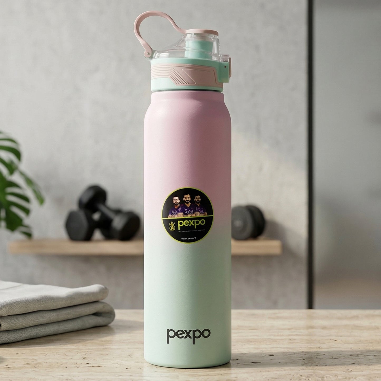 Pexpo Amaze Hot  Cold Insulated Stainless Steel Water Bottle - 1000 Ml