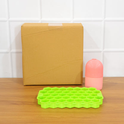 Face Icer Roller With Honeycomb Ice Tray (2 Pc )