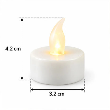 LED Flameless Candle Set – 6 Piece Warm Flickering Lights