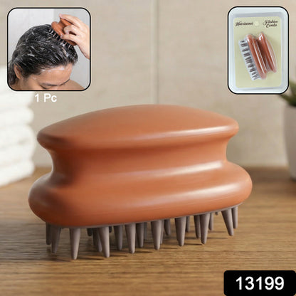 Manual Scalp Massage Shampoo Brush (1 Pc)