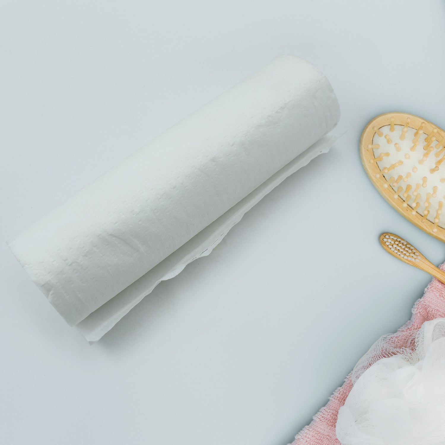 7457 Non Woven Reusable And Washable Kitchen Printed Tissue Roll Non-stick Oil Absorbing Paper Roll Kitchen Special Paper Towel Wipe Paper Dish Cloth Cleaning Cloth 30 Sheets