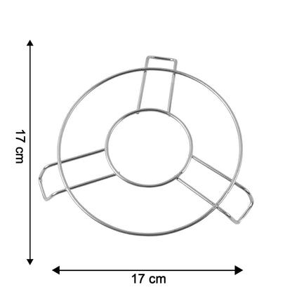Stainless Steel Round Table Ring Hot Pot Stand (1 Pc)