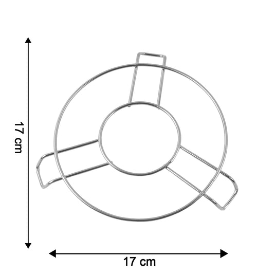 Stainless Steel Round Table Ring Hot Pot Stand (1 Pc)