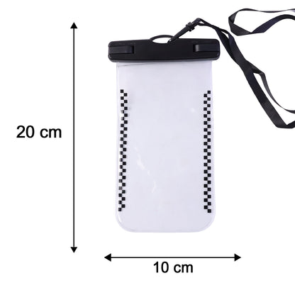 Waterproof Mobile Pouch Cover  1 Pc Universal Sealed Phone Case With Lanyard
